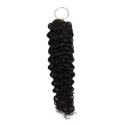 16" Water Wave Feather Crochet