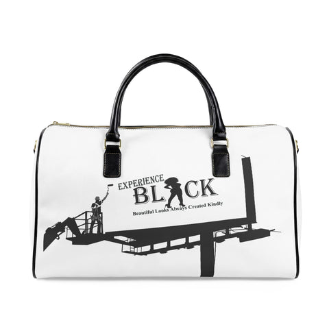Faux Leather Travel Bag