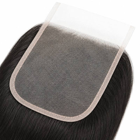 Straight 5x5 Transparent Lace Closure