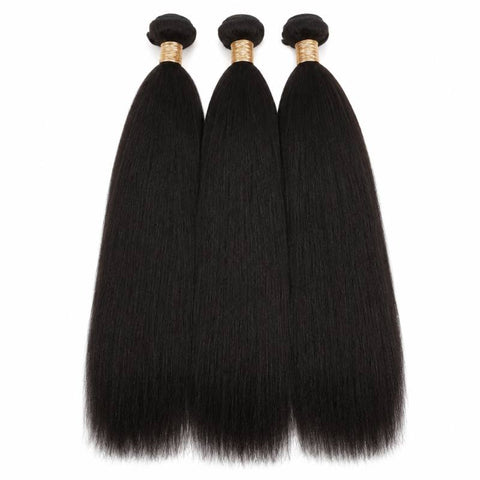 Yaki Straight Human Hair Bundle Deal
