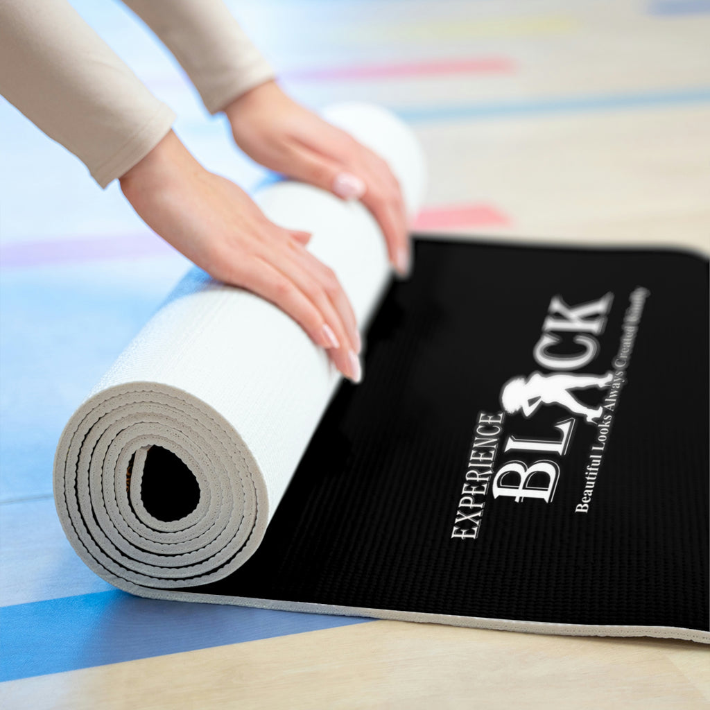 I Am Aligned Foam Yoga Mat