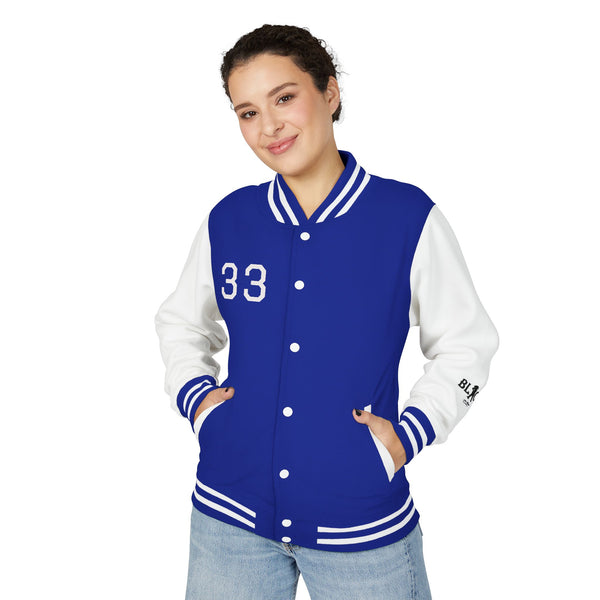 "Peace Purpose Prosperity" Varsity Jacket Number 33