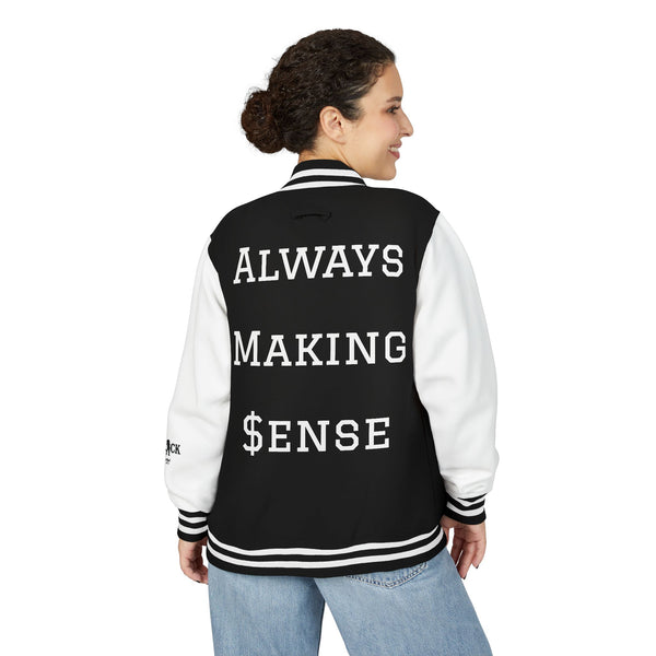 "Always Making $ense" Varsity Jacket Number 33
