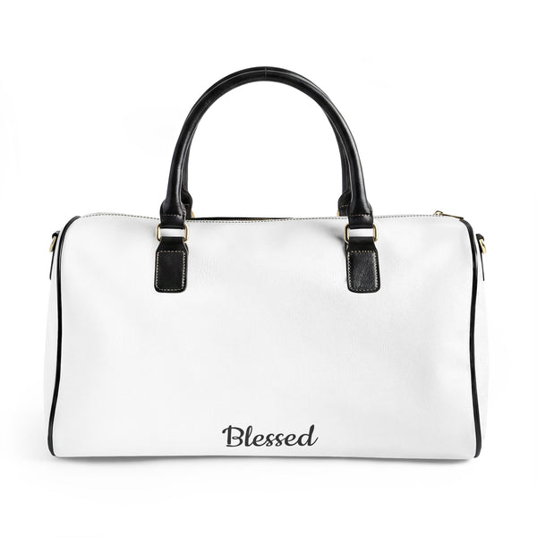 Faux Leather Travel Bag