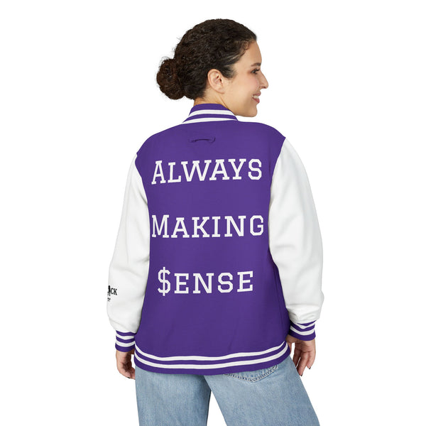 "Always Making $ense" Varsity Jacket Number 33