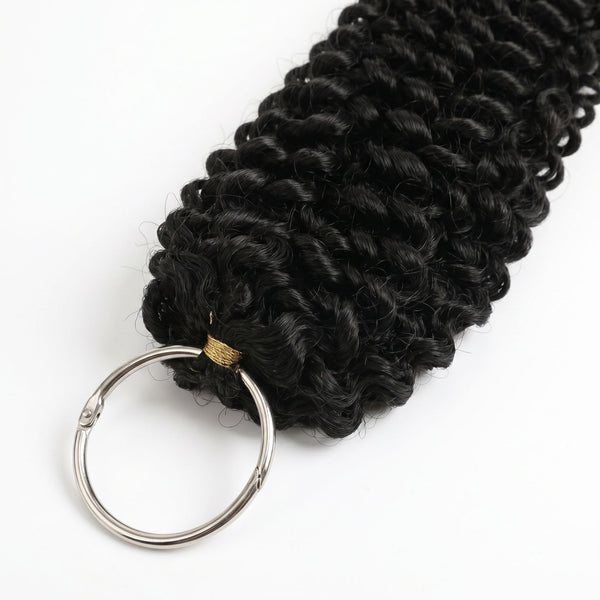 16" Kinky Curly Feather Crochet