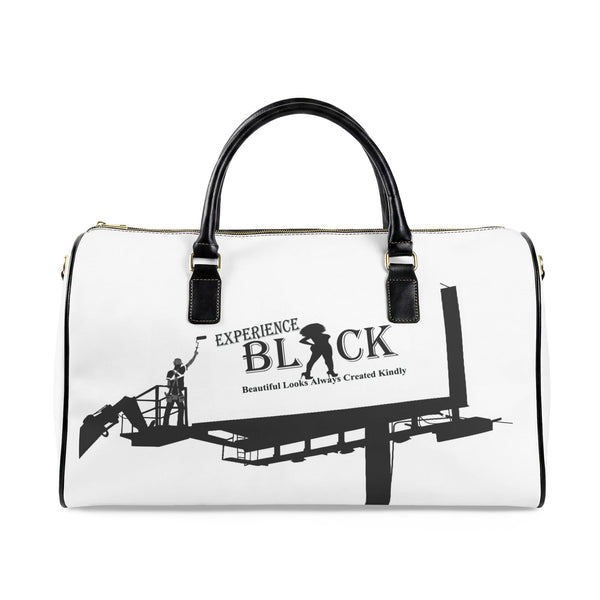 Faux Leather Travel Bag