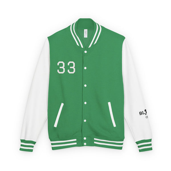 "Peace Purpose Prosperity" Varsity Jacket Number 33