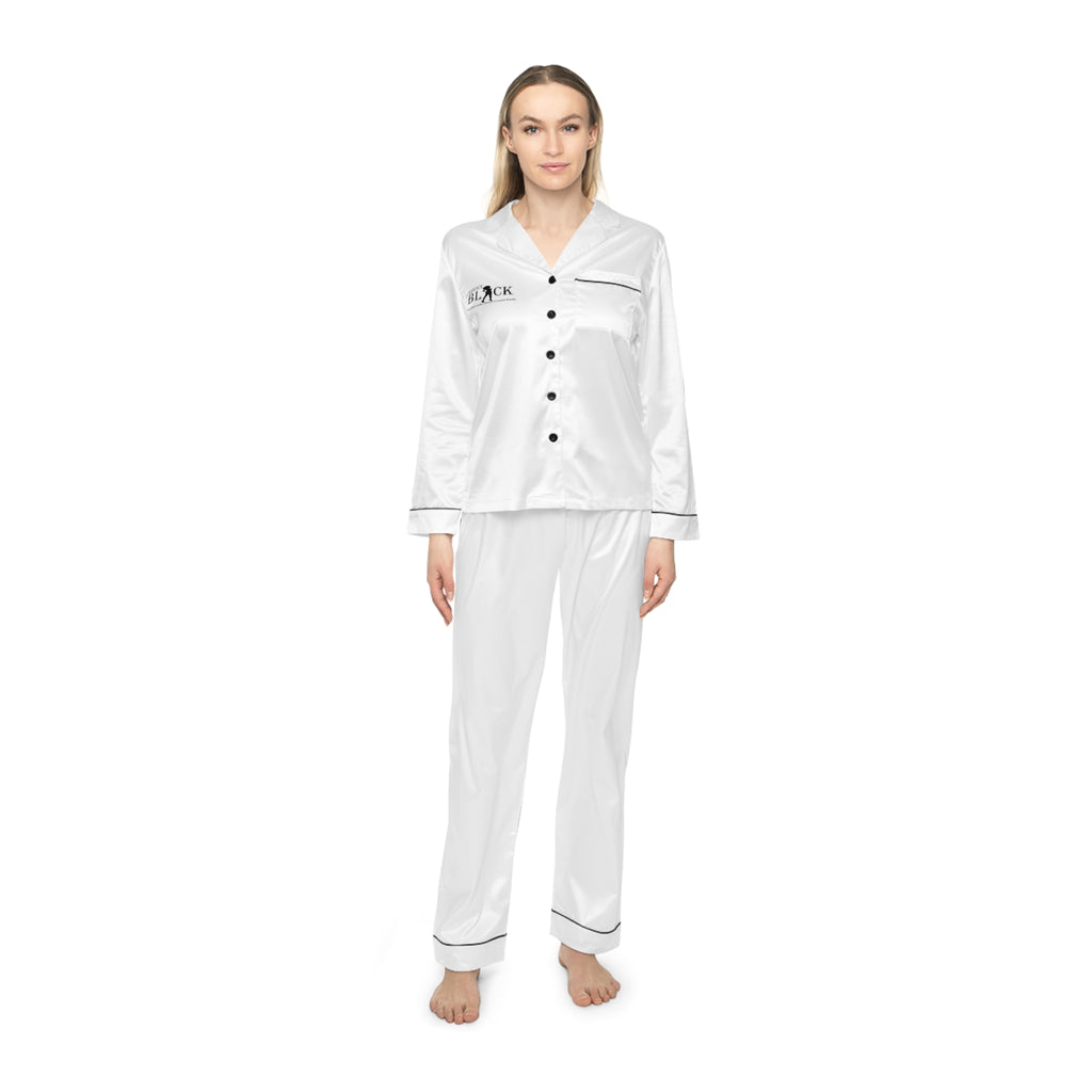 Experience BLACK Women's Satin Pajamas