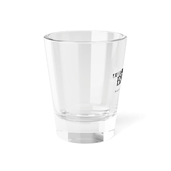 Experience BLACK Shot Glass, 1.5oz