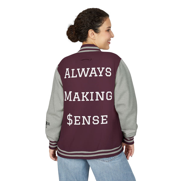 "Always Making $ense" Varsity Jacket Number 33