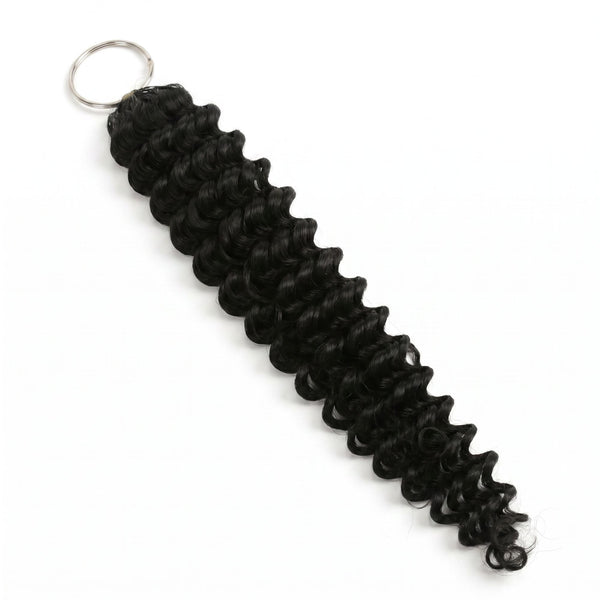 20" Deep Wave Feather Crochet