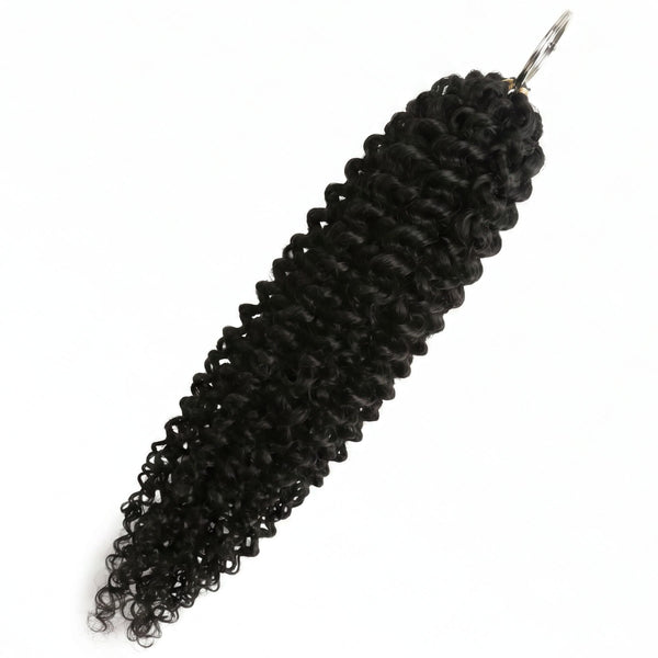 20" Water Wave Feather Crochet
