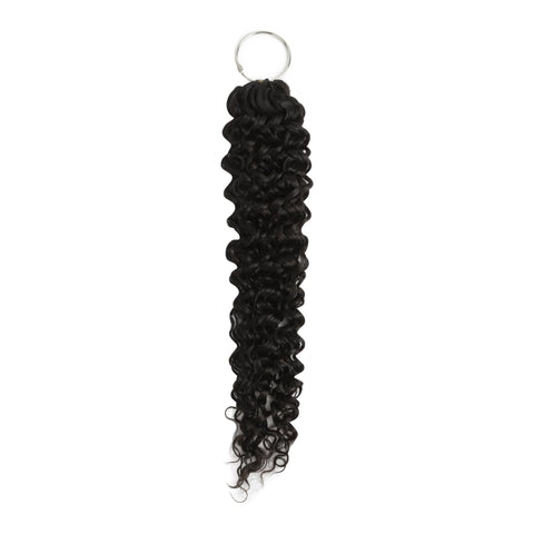 20" Water Wave Feather Crochet