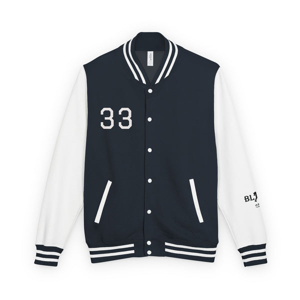 "Peace Purpose Prosperity" Varsity Jacket Number 33