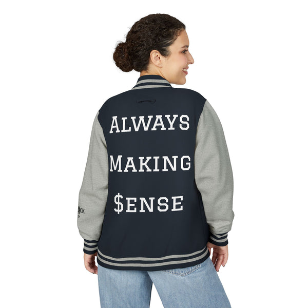 "Always Making $ense" Varsity Jacket Number 33