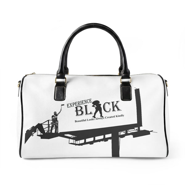 Faux Leather Travel Bag