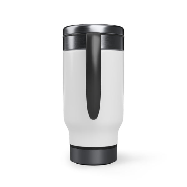 My Locs Stainless Steel Travel Mug with Handle, 14oz
