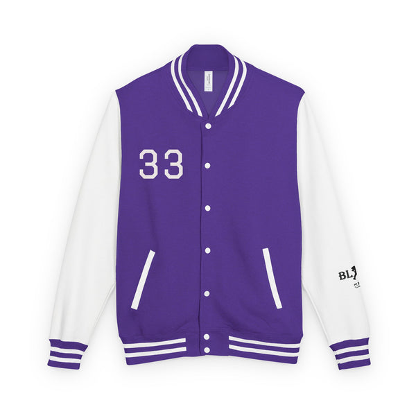 "Peace Purpose Prosperity" Varsity Jacket Number 33