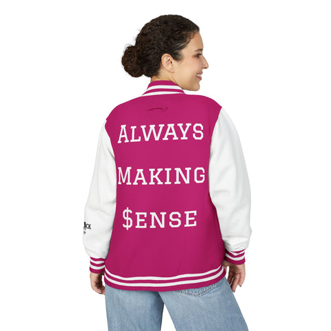 "Always Making $ense" Varsity Jacket Number 33