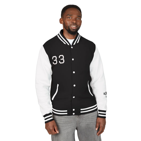 "Peace Purpose Prosperity" Varsity Jacket Number 33