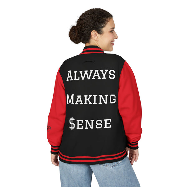 "Always Making $ense" Varsity Jacket Number 33