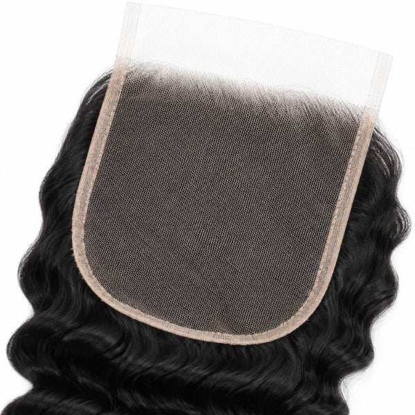 Deep Wave 5x5 Transparent Lace Closure