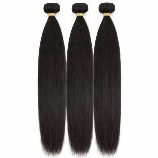 Raw Straight Human Hair Bundle Deal