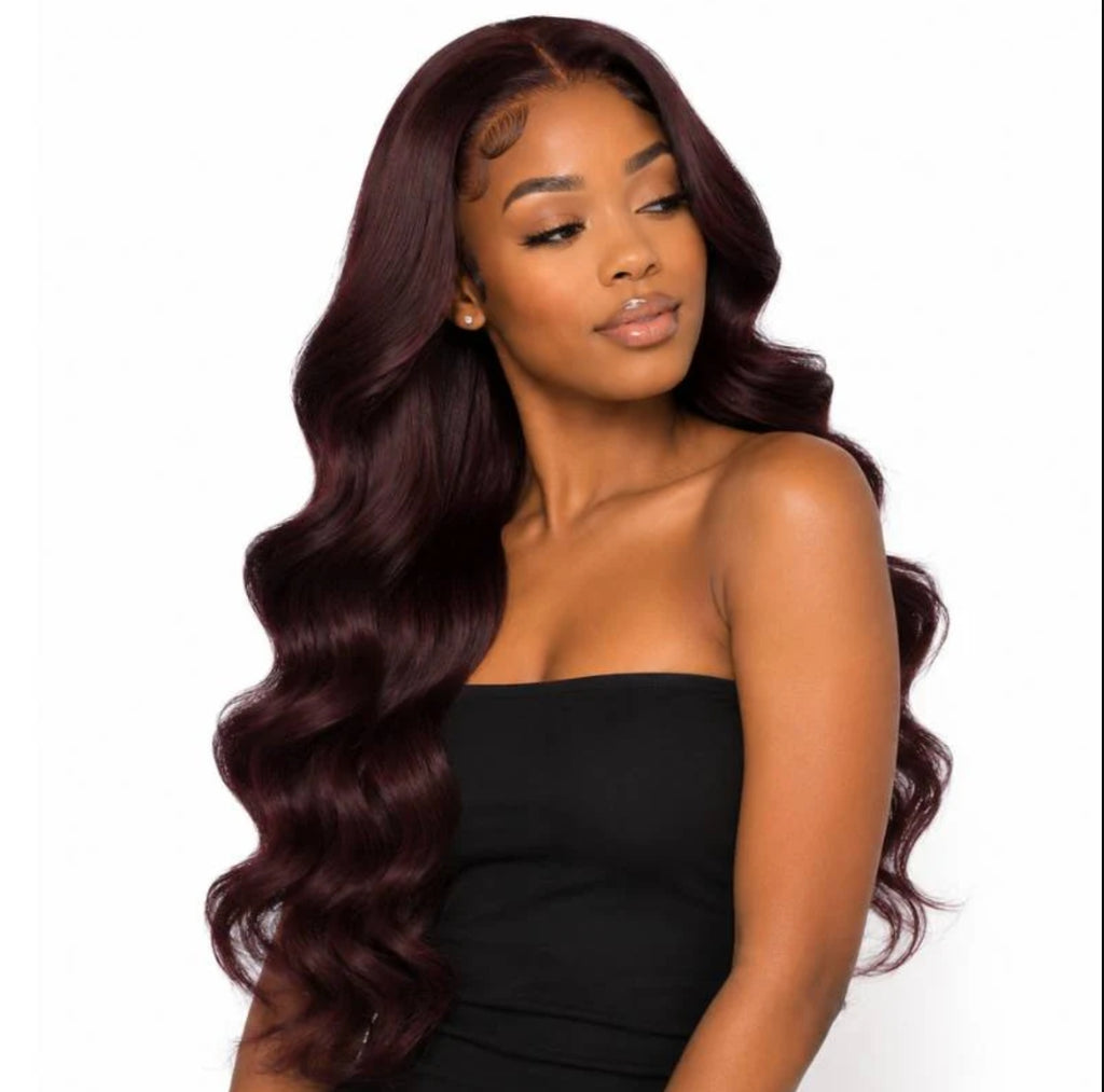Burgundy Body Wave Bundle Deals