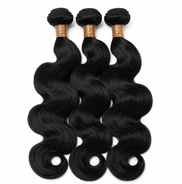 Jet Black Body Wave Bundle Deals