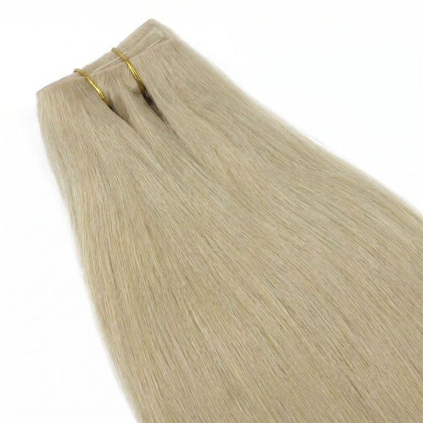 Warm Honey Blonde Invisible Clip-ins