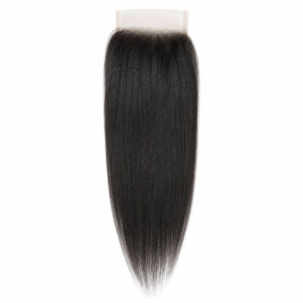 Yaki Straight 4x4 Transparent Lace Closure