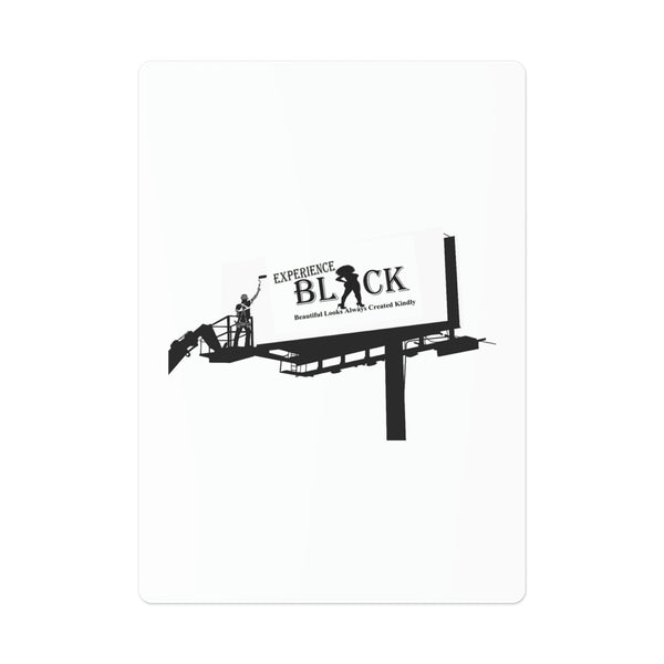 Experience BLACK Poker Cards