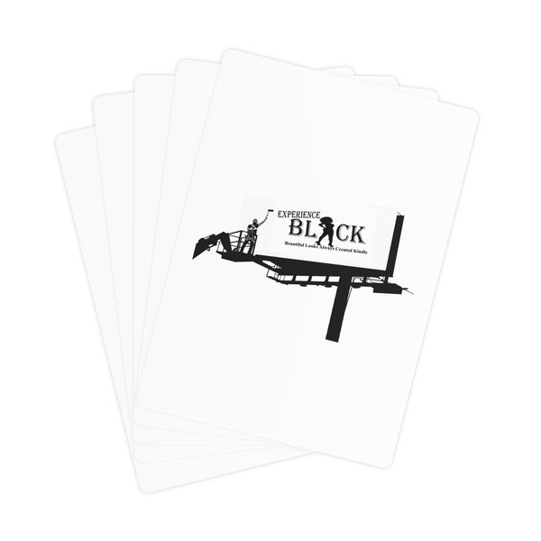 Experience BLACK Poker Cards