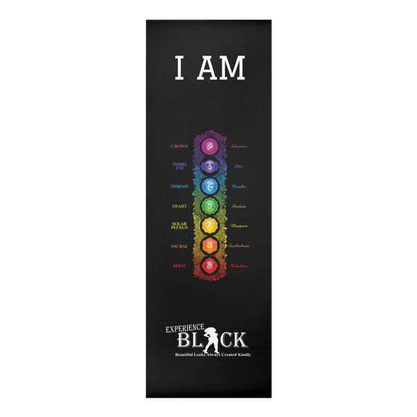 I Am Aligned Foam Yoga Mat