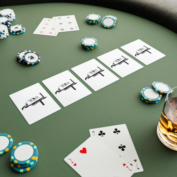 Experience BLACK Poker Cards