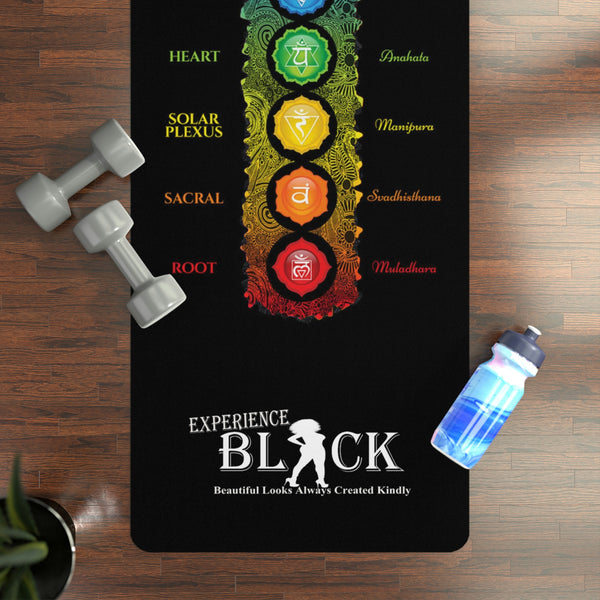 I Am Aligned Rubber Yoga Mat