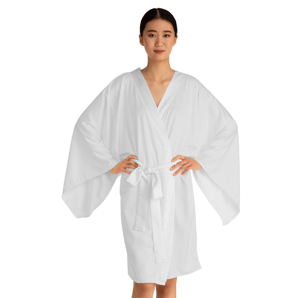 Experience BLACK Long Sleeve Kimono Robe