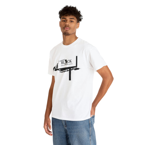 Experience BLACK Walking Billboard Heavy Cotton Tee